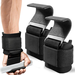 Correas de Gancho para Levantamiento de Pesas Acolchadas y Resistentes con Logotipo Personalizable a Precio Económico al por Mayor para Gimnasio y Powerlifting - Product Image 1