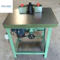 Machine à bois verticale à axe unique : Défonceuse, profilatrice et fraiseuse pour le fraisage et le travail du bois de précision