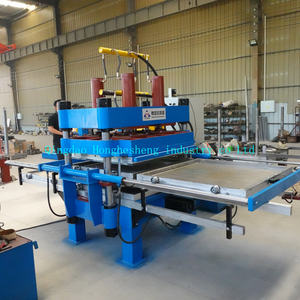 Prensa de Vulcanización Hidráulica, Patrón de Interbloqueo, 1000*1000 mm, Máquina de Moldeo de Alfombras, Prensa de Vulcanización para Estampado de Baldosas de Goma para Pisos - Product Image 6