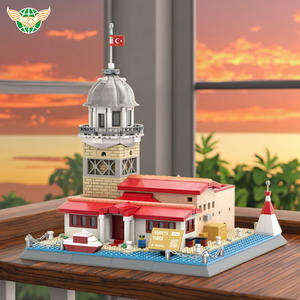 Wange 5229 Baustein architettura creativa 3D blocchi di costruzione Architektura Corporate Giveaways maida's Tower Building Block Set - Product Image 3