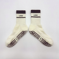 Chaussettes ras du cou personnalisables POPSOX pour femmes, respirantes, en Spandex/Nylon/Coton, antidérapantes, sans coutures, avec plusieurs positions de logo pour