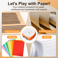 Taglierina Elettrica di Sicurezza per Bambini - Strumento Artigianale Senza Lame, Giocattolo Educativo Montessori, Taglio di Precisione fino a 3mm