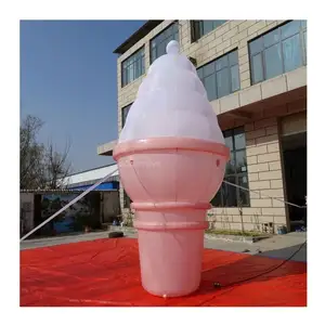 Cono de helado inflable para publicidad, nuevo modelo, promoción de eventos