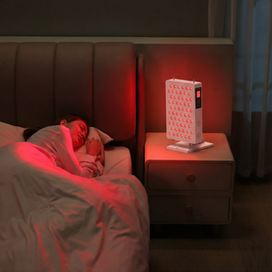 GPLE 热销 660nm 850nm 双波长红光治疗面板手持式便携式红外 LED 治疗仪家用 - Product Image 6