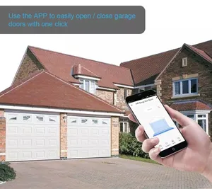 Tuya WiFi Smart Garage Door Opener Controller Adpter Smart Life Remote Control Open Close Monitor Work Alexa Google Home