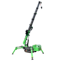 Grue araignée tout-terrain extérieure de 8 à 24 m avec flèche de levage de 3T – Prix compétitif