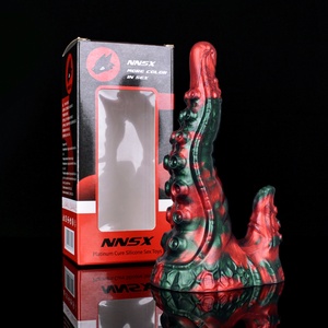 Dildo de silicona con forma de tentáculo de pulpo, plug anal de fantasía, masajeador de próstata con forma de monstruo, juguetes sexuales anales para mujeres y hombres - Product Image 6