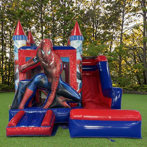 Château gonflable <span class=keywords><strong>long</strong></span> <span class=keywords><strong>de</strong></span> haute qualité, toboggan gonflable commercial, château gonflable pour sauter à <span class=keywords><strong>vendre</strong></span> en Chine - Product Image 1