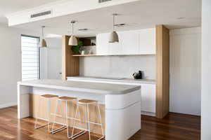 Gabinetes de Cocina Modernos Blancos con Diseño 3D y Isla, Novedad 2024 - Product Image 6