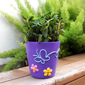 <span class=keywords><strong>Maceta</strong></span> de Resina con Mariposas Coloridas, Personalizable con Logotipo, para Decoración del Hogar y Jardín, Regalos de <span class=keywords><strong>Navidad</strong></span> y Año Nuevo - Product Image 3