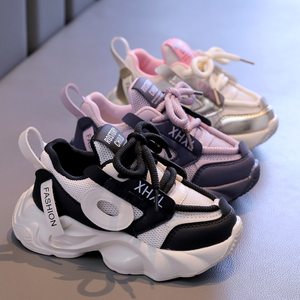 Nouvelles baskets épaisses pour enfants, garçons et filles, à semelle souple antidérapante, chaussures de sport résistantes à l'usure pour bébés - Product Image 2