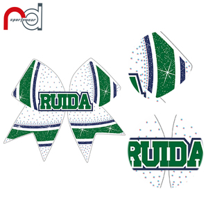 2022 Chất Lượng Cao Phong Cách Mới Cổ Vũ Tóc Bow Cạnh Tranh Cổ Vũ Tóc Cung Với Đội Câu Lạc Bộ - Product Image 2