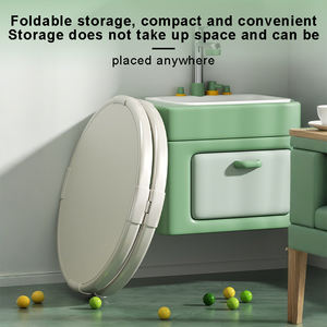 Baignoire pliable isolée en PVC transparent épaissi pour bébé, baignoire extérieure - Product Image 5