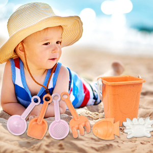 Giocattoli estivi per bambini per bambini <span class=keywords><strong>2023</strong></span> <span class=keywords><strong>giochi</strong></span> da spiaggia, giocattoli da spiaggia per bambini estivi per bambini set per bambini, juguete de playa bucket play beach sand toys - Product Image 1