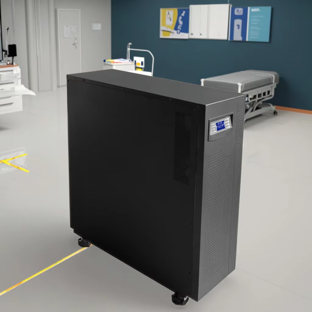 30kVA 24kW Three Phase Online UPS High Capacity Pure Sine Wave Industrial Uninterruptible Power Supply for Critical Backup Use