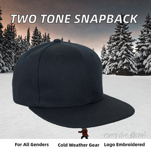 Casquette de baseball personnalisée à visière plate 6 panneaux, réglable avec sangle arrière, prix de gros, style trucker, casquettes hip-hop - Product Image 2