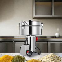 Moulin à farine commercial miniature MJ 4500G pour riz, maïs, cacao, soja, café, poivre, sésame, machine à moudre la poudre à domicile