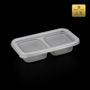 Hecho en Corea para exportación, caja de PP de grado alimenticio natural mediano, un contenedor de almuerzo ecológico y reutilizable. - Product Image 1