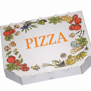 Boîte à pizza personnalisée de qualité alimentaire, emballage en carton ondulé recyclé, logo personnalisé, design couleur, vente en gros, usine - Product Image 6