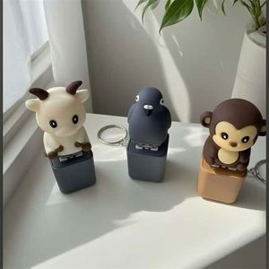 Llavero Sensorial Recargable con Sonido de Pato, Burro o Paloma, Clicker de Teclado, Juguete Antiestrés para Regalo - Product Image 3