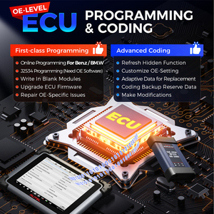 เครื่องมือวินิจฉัย MaxiSys Elite II <span class=keywords><strong>Pro</strong></span> ULTRA พร้อม J2534 สำหรับการโปรแกรมและเข้ารหัส ECU เครื่องสแกนรถยนต์ MS919 Motor TruSpeed รองรับ CAN FD และ DoIP - Product Image 3