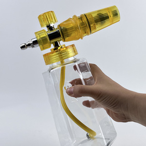 Pa Foam Sprayer Pure <b>Copper</b> Electroplated Transparent Tank Car <b>Washer</b> High Pressure Water Gun Compatible - Product Image 2