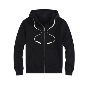 Felpa Cardigan con Cappuccio e Logo Pony di Marca alla Moda per Coppia, Abbigliamento Casual Stile <span class=keywords><strong>Polo</strong></span> in Puro Cotone Spesso, <span class=keywords><strong>Felpe</strong></span> da <span class=keywords><strong>Uomo</strong></span> - Product Image 1