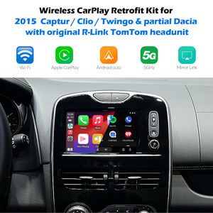 Interface CarPlay sans fil tout-en-un <span class=keywords><strong>Renault</strong></span> RD1 pour Captur avec autoradio d'origine <span class=keywords><strong>R</strong></span>-<span class=keywords><strong>Link</strong></span> TomTom - Product Image 1