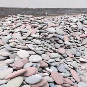 Naturale liscia oblato rocce di fiume piatte rotonde ciottoli per la pittura fai da te e la fabbrica di disegno artigianale in pietra - Product Image 6