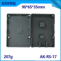 90*65*35mm ahududu Pi 3 muhafaza yüklemek devre ahududu Pi 3 kiti elektrik aksesuarları alüminyum muhafaza kutusu