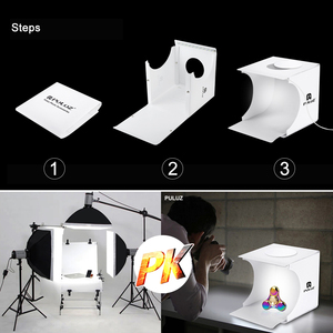Mini boîte à lumière LED pliable, 2x20cm, Portable, pour <span class=keywords><strong>Photo</strong></span>, petits accessoires <span class=keywords><strong>Photo</strong></span> - Product Image 4
