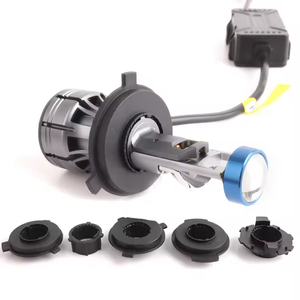 Mini Faro Delantero para Motocicleta, Lente de Proyección LED, 80W 12000LM, Luz LED para <span class=keywords><strong>Moto</strong></span> - Product Image 4