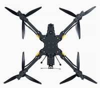 Drone vidéo professionnel miniature HJT 13 pouces, charge utile de 6,0 kg, forte poussée, fibre de carbone, FPV, quadricoptère