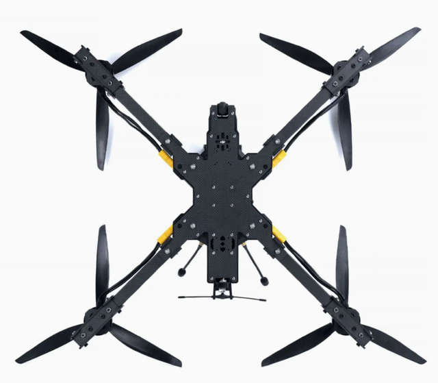HJT 13 Inch 6.0 Kg Payload Strong Thrust Carbon Fiber Mini Professional Video Camera Drone Fpv Quadcopter