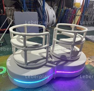Chaise pivotante pour enfants personnalisée, manège électrique, équipement de jeu souple, carrousel intérieur, ensemble de balançoires pour enfants, aire de jeux - Product Image 2
