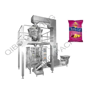 QIBO 420D 50kg bolsas de grano máquina de embalaje, máquina de embalaje vertical