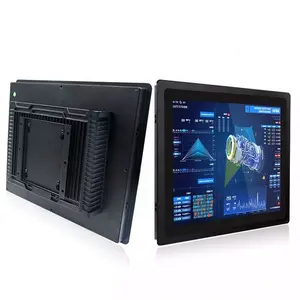 10.4 Inch Industriële Touch Screen Lcd Monitor Automatisering Machine 3Mm Bezel RJ45 Vga Dvi Mountable Monitor
