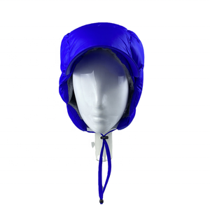 Custom Eider Down Ski Resistente al frío Ear Caps Logotipo personalizado Bordado Ajustable Down Capes Acolchado Sombreros de invierno - Product Image 3