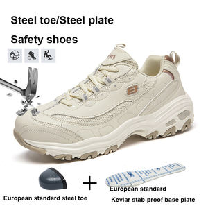 <span class=keywords><strong>Scarpe</strong></span> da Lavoro da <span class=keywords><strong>Uomo</strong></span> con Punta in Acciaio, Tomaia Traspirante in Tessuto Volante, Suola Antiperforazione, <span class=keywords><strong>Scarpe</strong></span> <span class=keywords><strong>Antinfortunistiche</strong></span> - Product Image 5