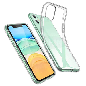 Étui de téléphone transparent en TPU acrylique transparent antichoc mince pour <span class=keywords><strong>iPhone</strong></span> <span class=keywords><strong>11</strong></span> Pro Max X/XS XR 7/8 Plus 5,8/6,1/6,5 pouces - Product Image 1