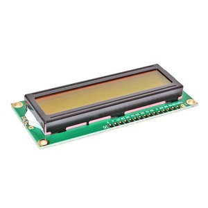 1602A แสดงผลโมดูล <span class=keywords><strong>LCD</strong></span> <span class=keywords><strong>16x2</strong></span>ตัวควบคุม HD44780แสงไฟสีเหลืองสีเขียว - Product Image 1