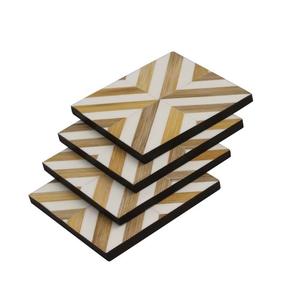 Cuerno de posavasos de diseño de caracol, cuerno de posavasos hecho a mano de alta calidad, cuatro piezas con soporte para cocina y vajilla, venta decorativa - Product Image 2