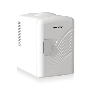 Mini <span class=keywords><strong>réfrigérateur</strong></span> de voiture Sokany 4L, petit <span class=keywords><strong>réfrigérateur</strong></span> domestique pour dortoir, réfrigération à <span class=keywords><strong>porte</strong></span> unique, <span class=keywords><strong>réfrigérateur</strong></span> de voiture à double usage - Product Image 4