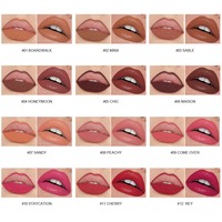 OCHAIN Kit Lèvres Brunes Populaires Brillant à Lèvres Vegan Longue Durée Lip Liner Matte Lipstick Kits Collection Private Label