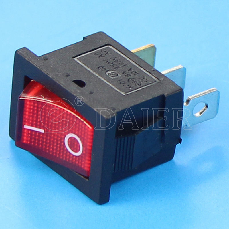 Interruttore A Bilanciere 10 Pezzi Luce Rossa ON-Off SPST - Foto 11