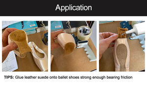 Adhesivo Textil Fuerte WBG para Pegar Cuero y Gamuza en Tela, Parches y Calzado de Ballet, Suficientemente Resistente para Soportar la Fricción - Product Image 4