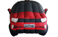 Modèle de voiture de véhicule gonflable personnalisé en PVC en tissu Oxford, tracteur gonflable dans les gonflables publicitaires