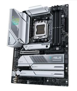 HUASHUO <span class=keywords><strong>PRIME</strong></span>-Placa base AMD AM5 ATX, dispositivo con WiFi, AMD, ATX, PCIe 4,0, DDR5, 12 + 2 etapas de potencia, soporte USB4, 4 ranuras M.2 - Product Image 2