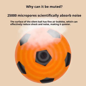 Balón de Fútbol Silencioso de Espuma Suave para Práctica en Interiores, Diseño para Niños y Jóvenes, Suministro OEM al por Mayor - Product Image 5
