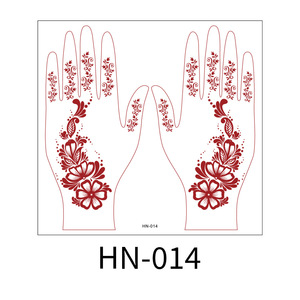 <span class=keywords><strong>Tatuaggi</strong></span> Temporanei all'Henné Non Tossici e Impermeabili, Adesivi per <span class=keywords><strong>Tatuaggi</strong></span> <span class=keywords><strong>Indiani</strong></span> Rimovibili Personalizzati - Product Image 6